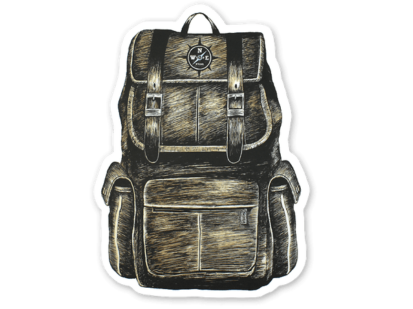 Backpack Sticker